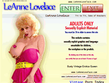Tablet Screenshot of leannelovelace.com